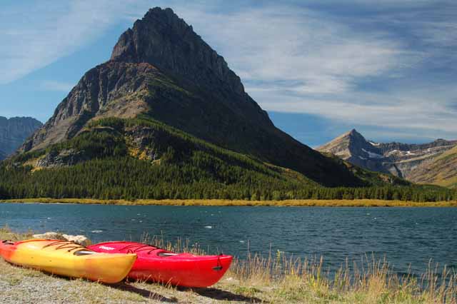 Mt. Grinnell and Swiftcurrent Lake